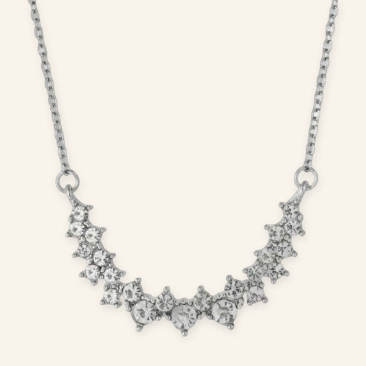Crystal Necklace – Stainless Steel Chain – Denoon London