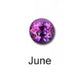 Denoon London Birthstone Crystal Charm, gold-tone – view 8