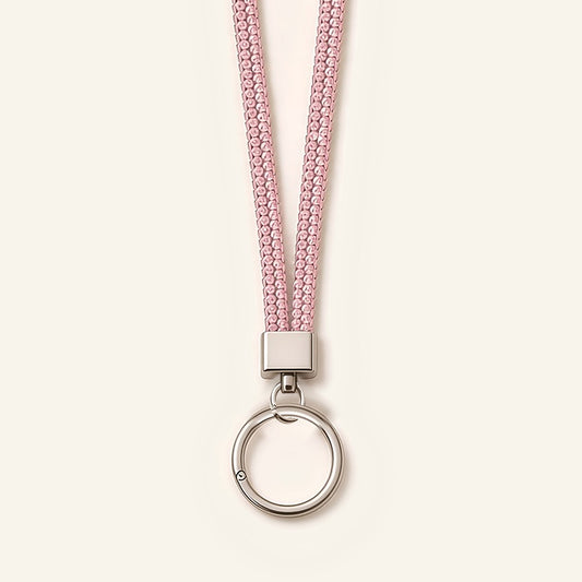 Denoon London crossbody phone lanyard in pink
