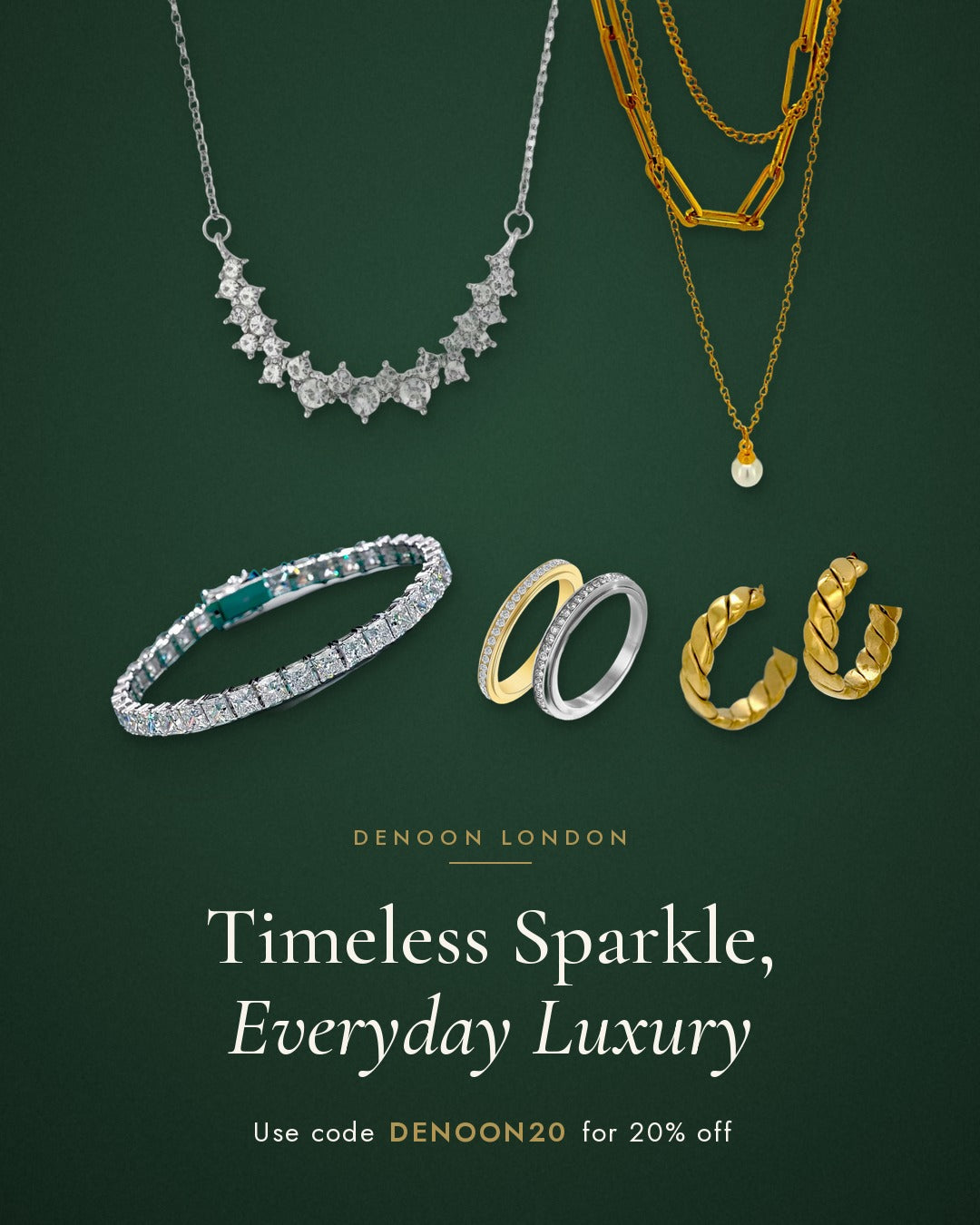 Denoon London gift-ready jewellery – shop the collection